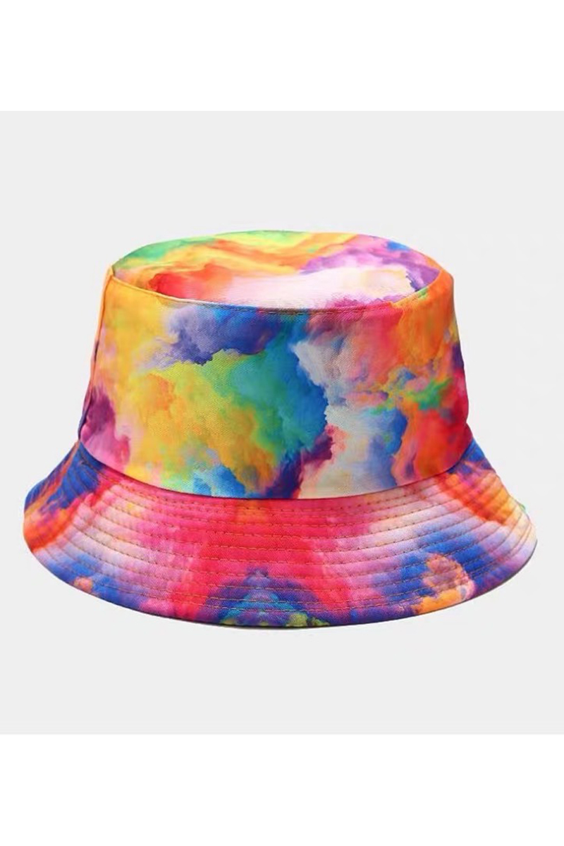 時尚彩色渲染雙面戴漁夫帽-帽子推薦