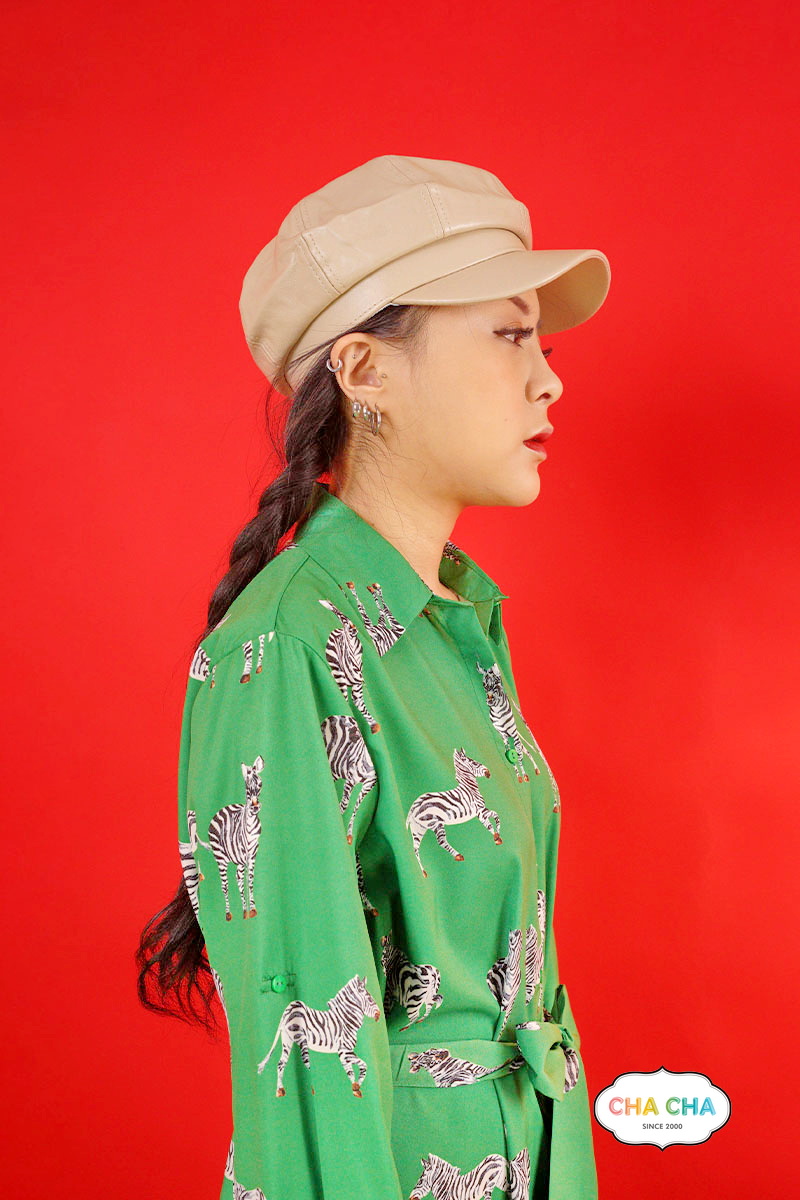 英倫復古高質感文青報童帽米 Chacha逢甲女裝推薦 英倫復古高質感文青報童帽米 Chacha逢甲女裝推薦